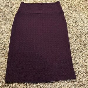 Womens plum size small pencil skirt